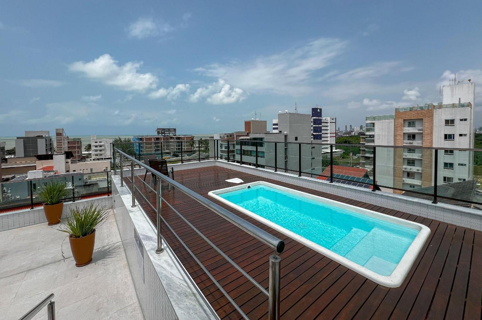 Studio Luxo 150M Praia Intermares 3 Pessoas Cabedelo Eksteriør bilde
